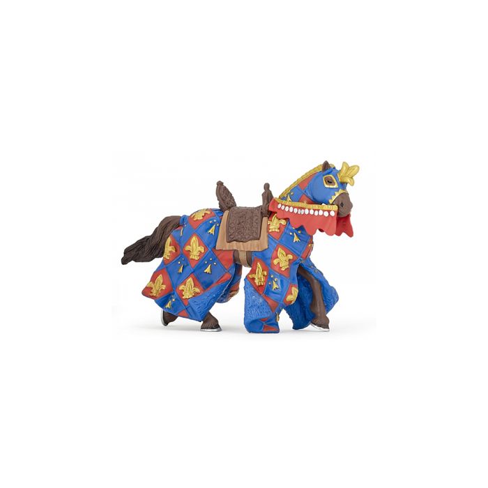 Papo Cheval fleur de lys Neuf - vue 2