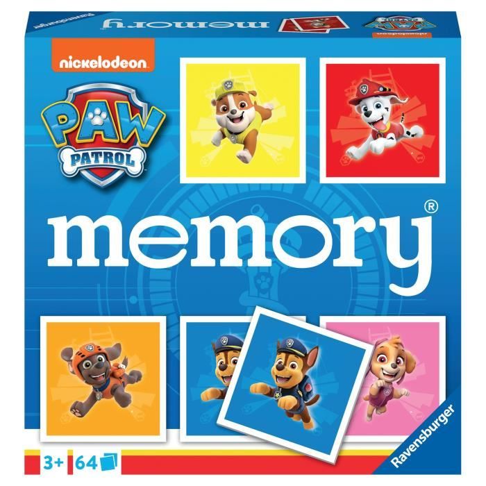 Grand Memory La Pat'patrouille Ravensburger Le Jeu - vue 4