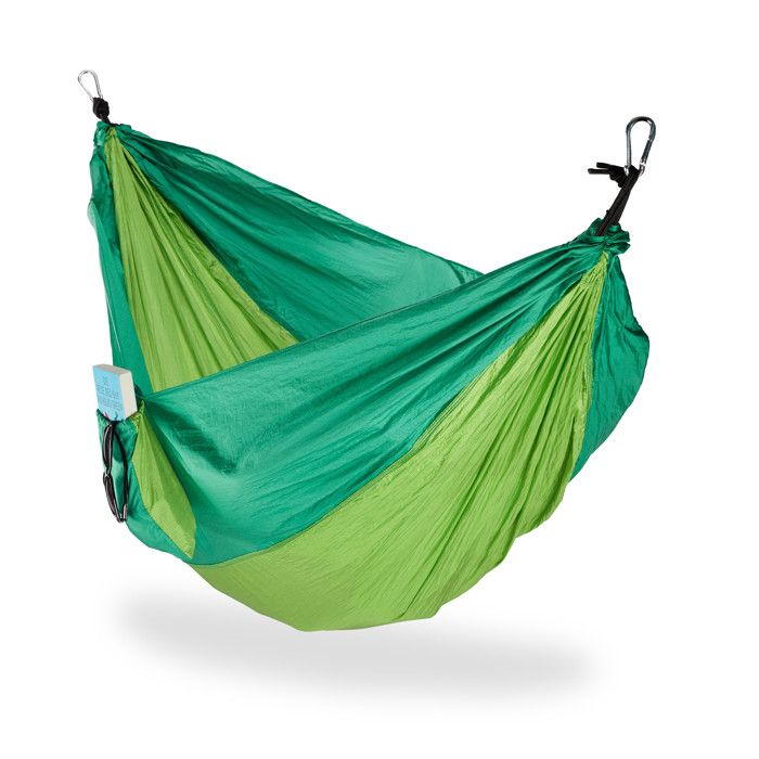 Hamac Portable Ultra Léger en Nylon imperméable, 2 Personnes