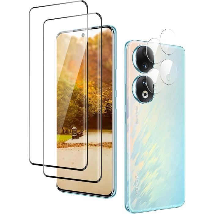 Verre Trempé Pour Honor 400 Smart 5G, Lot De 2, Film
