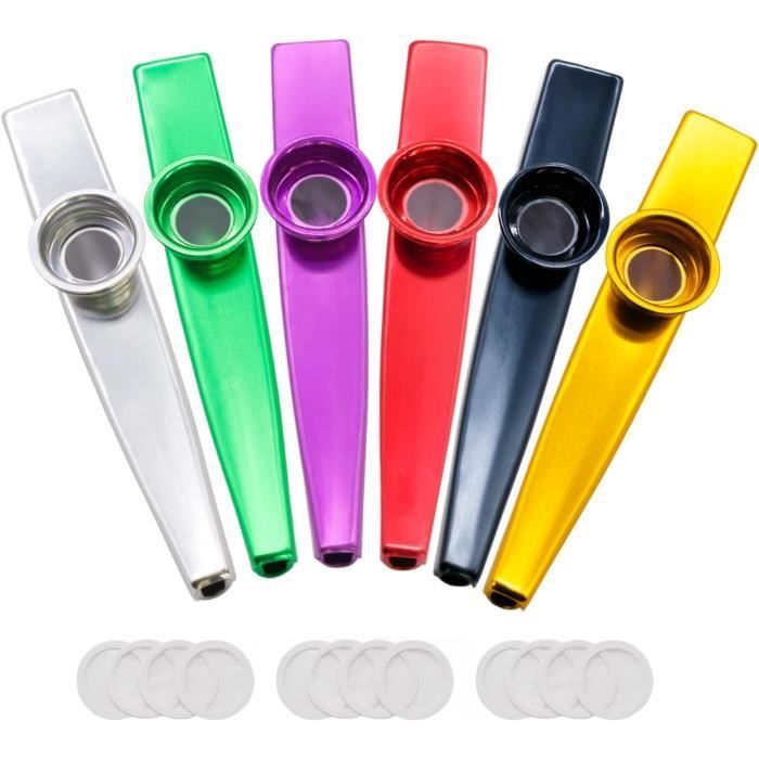 Kazoo Musicali 15 Pezzi - Flauti Giocattolo In Plastica Per Bambini Con 5 ColorI Diversi - Foto 7