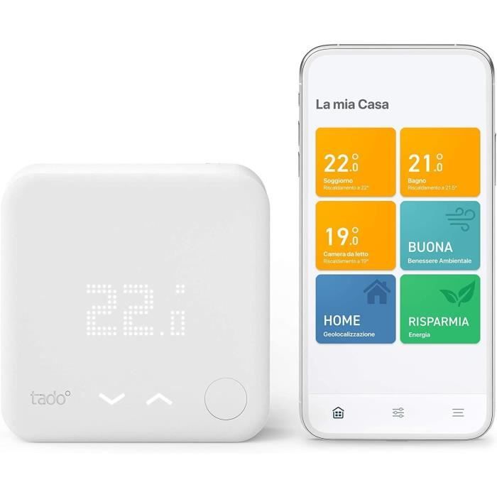 Kit de démarrage de chauffage intelligent Tado - Thermostat intelligent
