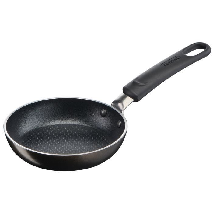 TEFAL Easy Cook & Clean Mini poêle 12 cm Non induction Revêtement antiadhésif Fabriqué en France B5540002