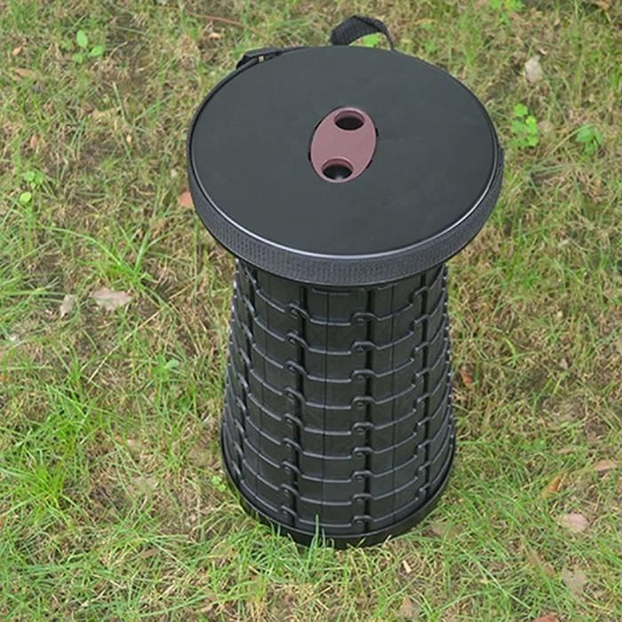 Tabouret Pliable Alora Extra Fort Bleu Complet Par 3 - Tabouret Télescopique - 250 Kg