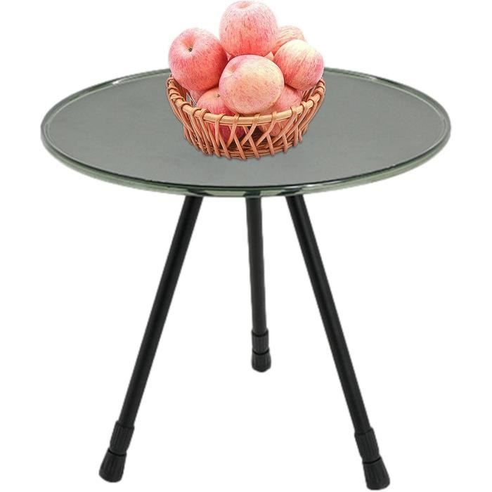 Rui DA® Table Pliante Table De Camping Portable Pliante En Mallette 60.2 X 45cm Aluminium ˇ485