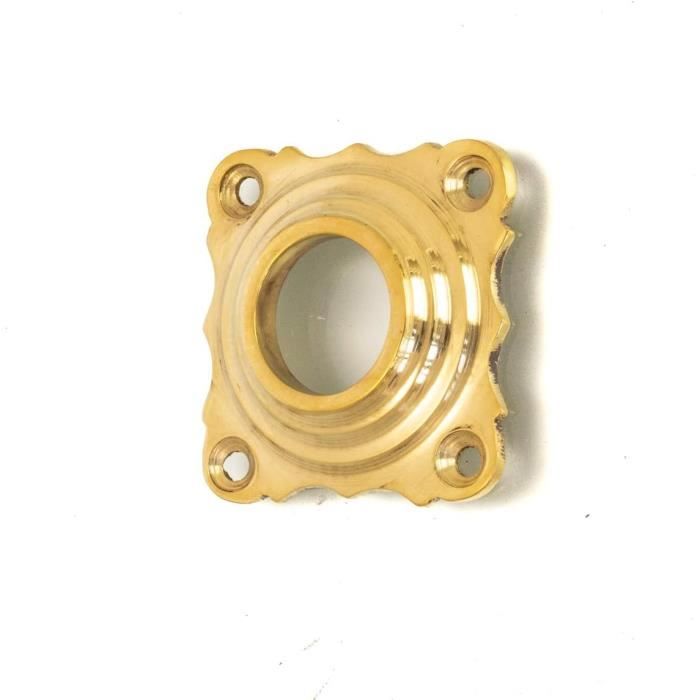 PA ne dormant plat en laiton brillant Imof PA ne dormant de porte 100 mm