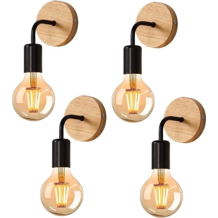 Lot De 8 Appliques Décoratives En Bois Sculpté Classique – 4x 27x4cm Et 4x 28x6cm