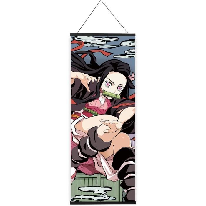 Grand Tableau À Rouler Mushoku Tensei - Kakemono En Tissu - 100 X 40 Cm Grand Tableau À Rouler Mushoku Tensei - Kakemono En Tissu - 100 X 40 Cm