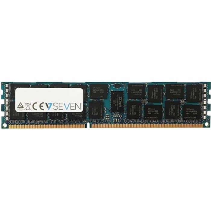V7 Module de RAM pour Ordinateur de bureau - 16 Go - DDR3-1600/PC3-12800 DDR3 SDRAM - CL11 - ECC - Bufferisé