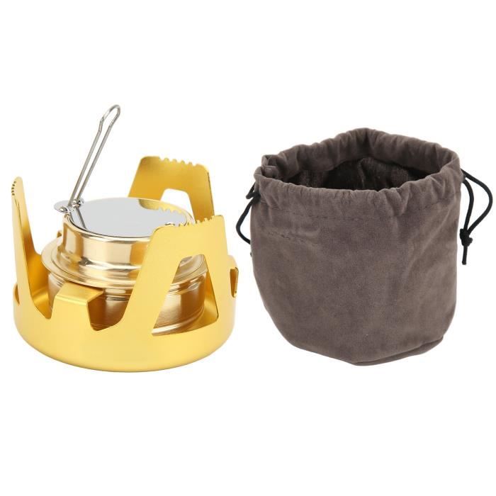 Gray -Réchaud à spiritueux d'extérieur, Camping, réchaud à alcool