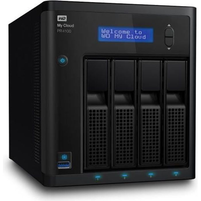 WESTERN DIGITAL - Serveur de Stockage professionnel - My Cloud PR4100 - Boitier nu