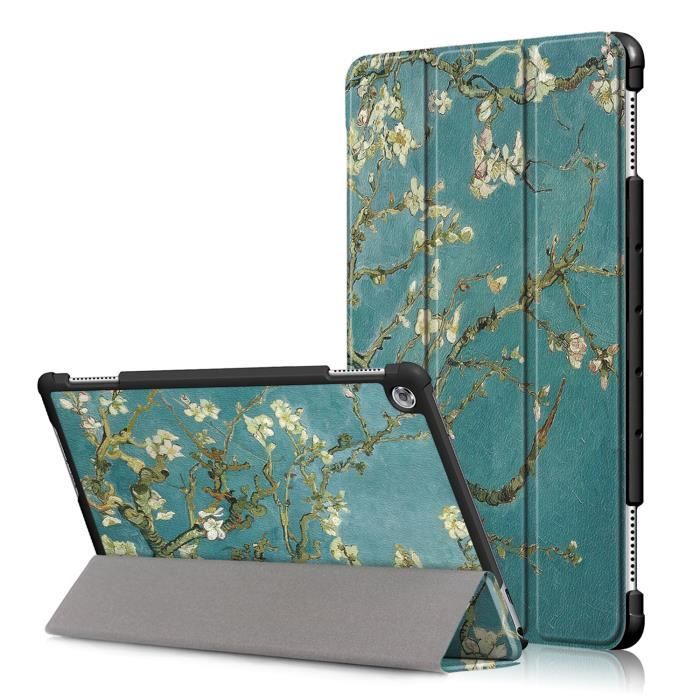 Custodia Per Huawei Mediapad M5 Lite 10.1'' Con Design Anime Naruto - Cover In PU Con Supporto Regolabile, Antishock