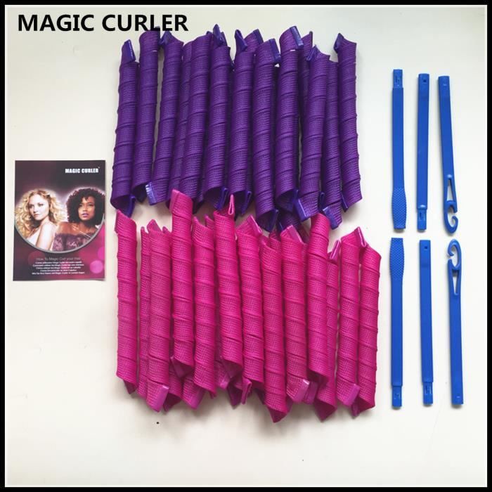 Bigoudis Manuels Lot de 40 Rouleaux de Cheveux Bigoudis de