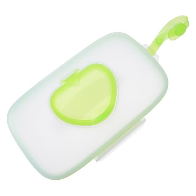 Boîte à Lingettes Réutilisable Étanche - 2 Pièces - Distributeur Portable Pour Voyage, Salle De Bain Ou Bébé