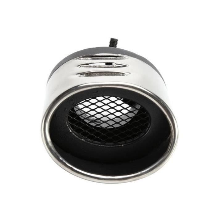 Embout Échappement Universel 56mm - Acier Inox Chromé - Pour Tuyaux 38-53mm - Style Tuning