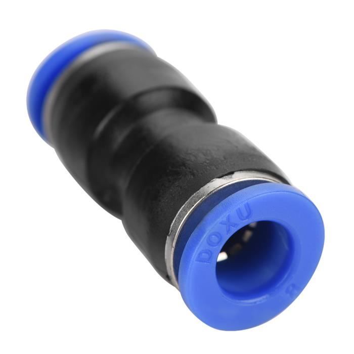 35 Raccords Rapides Pneumatiques - OD 4 à 16 Mm, Poussée Simple, Rotation 360°, Pour Air