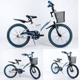 Panier de frein à rétropédalage de vélo pour enfants à partir de 6 ans BMX 20 pouces Vélo par SaintBaby Red 03-1