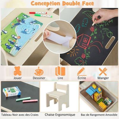 Tente De Jeu 3-en-1 Pour Enfants Avec Tunnel – 338x123x111 Cm, Polyester Résistant, Pour Intérieur Et Extérieur