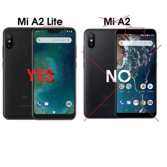 Caler Coque miroir pour Xiaomi Mi A2