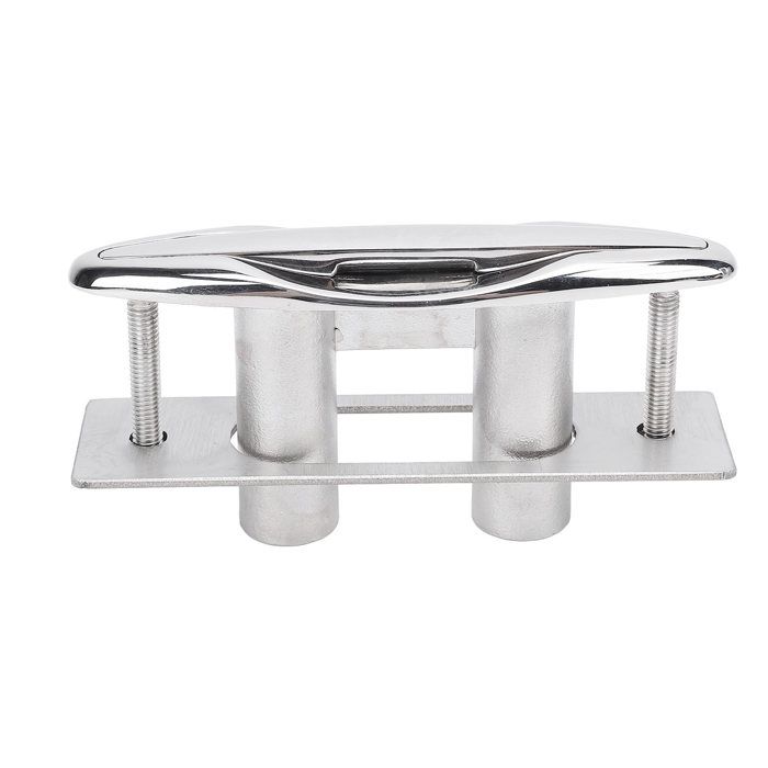 Taquet De Bateau Pliant Aeloa - Acier Inoxydable 316 - 4,5" - Pour Quai Ou Ponton