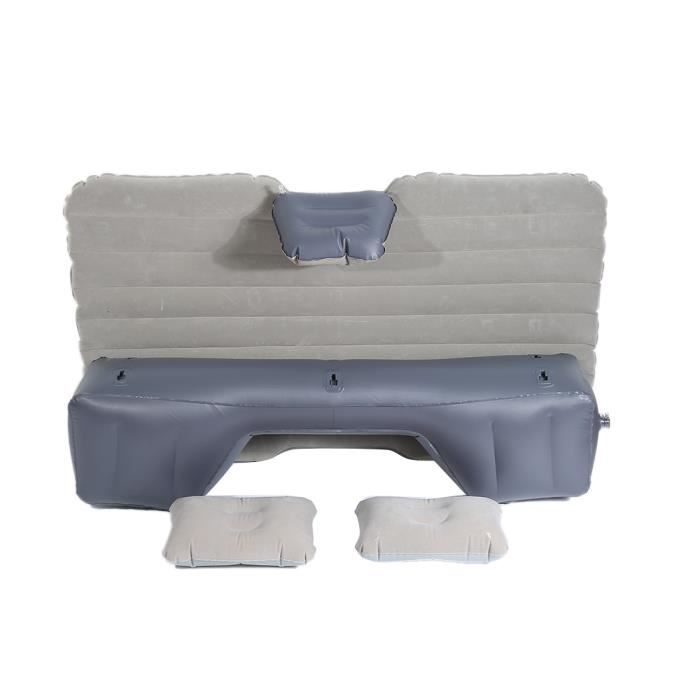 Coussin gonflable de lit d'air de matelas de voyage de voiture de camping  portatif universel pour le SUV étendent le divan d'air avec deux oreillers  d'air 