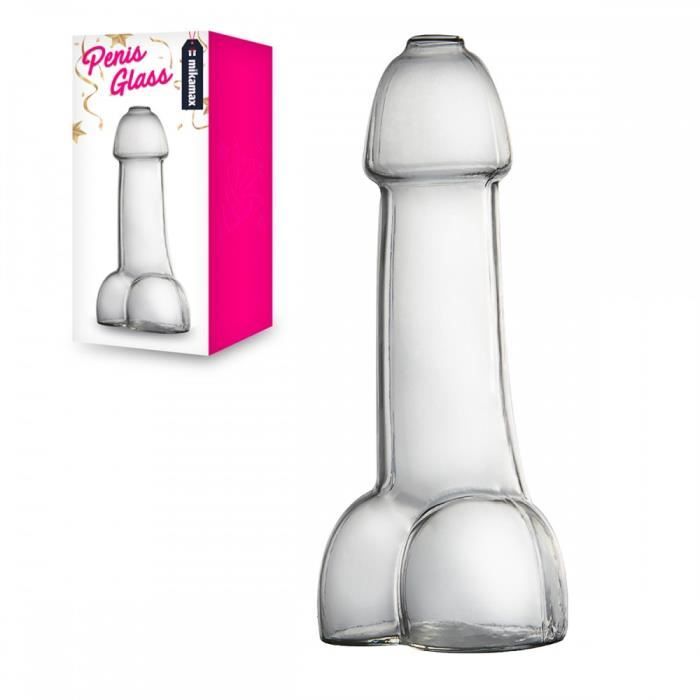 Verres à Shot En Forme De Pénis Lot De 2 - Verres Humoristiques 60ml Pour Fêtes Adultes
