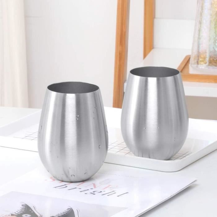 lot de plats et sous-verres Chichester, acier inoxydable