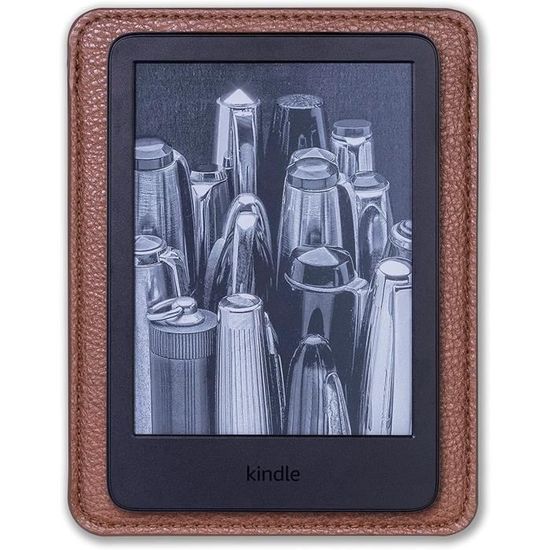 Étui Kindle 6 Pouces 2022 Housse Compatible Pour Liseuse All-New Kindle  (2022 Release) 6 Pouces, Marron Foncé[u321] - Cdiscount Informatique
