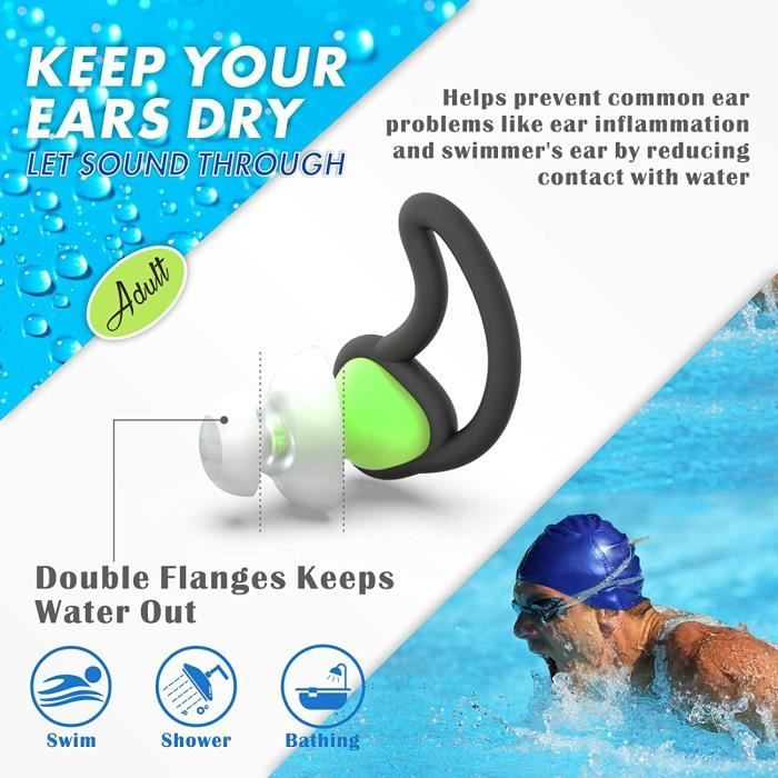Protections auditives eau et natation