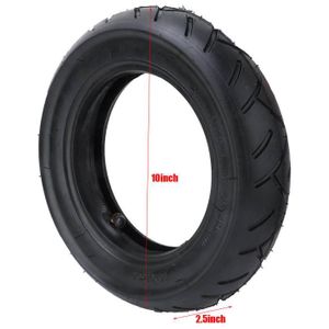 Pneu Sans Chambre à Air 25,4 Cm Pour Scooter électrique – Taille 80/55-6,5 – Caoutchouc Robuste – Tout-terrain