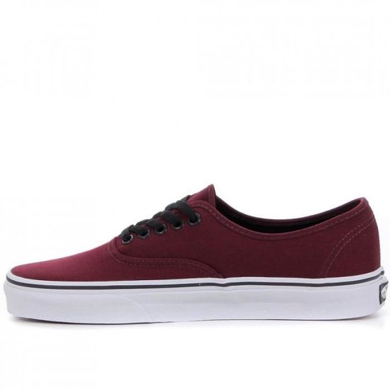 vans rouge simple