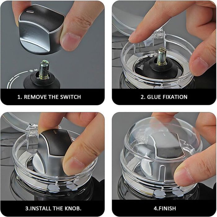 Couvercles protection bouton cuisinière gaz, lot 4 transparents, enfant — free download