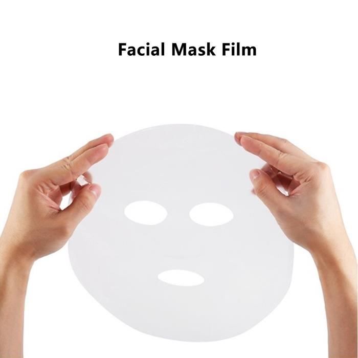 Masque en Film plastique jetable, 100/200 pièces, soin de la peau,  nettoyant complet pour le visage, en papier naturel, beauté du visage,  outil sain - AliExpress