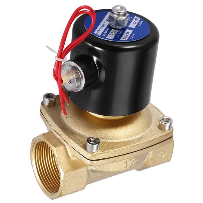 Électrovanne électromagnétique Reland Sun - 4 Points - 6V N/C Normalement Fermée - Pour Eau - 108 G