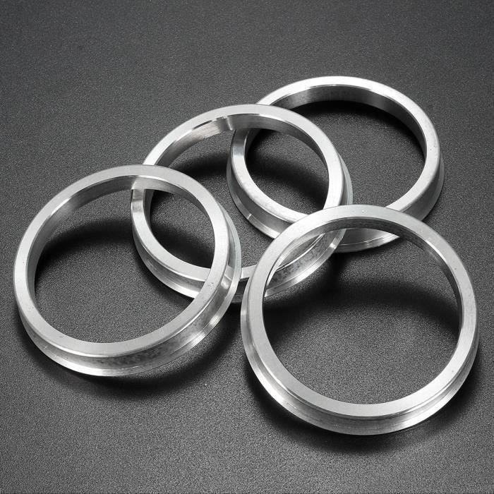4 Anneaux De Centrage 70,4 X 57,1 Mm – Renforcés Fibre De Verre – Fabriqués En Allemagne – Qualité Premium