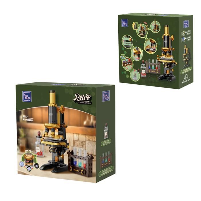 Jeux De Construction - PANTASY - Le Microscope - 1107 pcs - Plastique ...