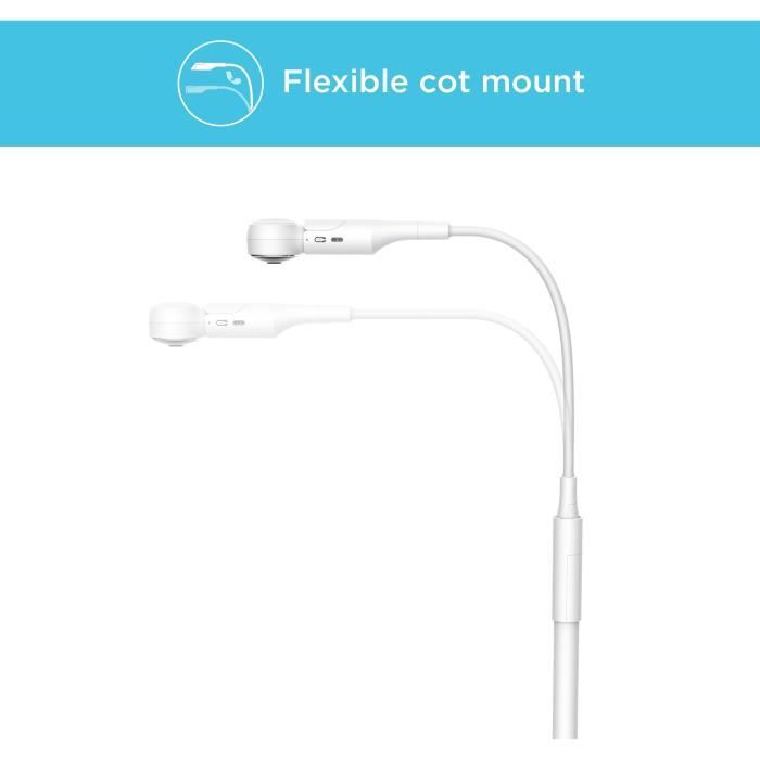 Ecoute bébé VM 65 CONNECT 2EN1 WIFI SUR TEL + VIDEO ECRAN 5"" avec pied