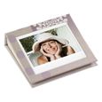 Album photo instantanée FUJI pochettes sans mémo pour Instax Wide - 40 pages blanches - 40 photos - Couverture + fenêtre N/C Blanc-0