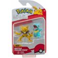 Pack de 2 figurines Pokémon Abra et Kaiminus de 5cm pour enfant - JAZWARES-0