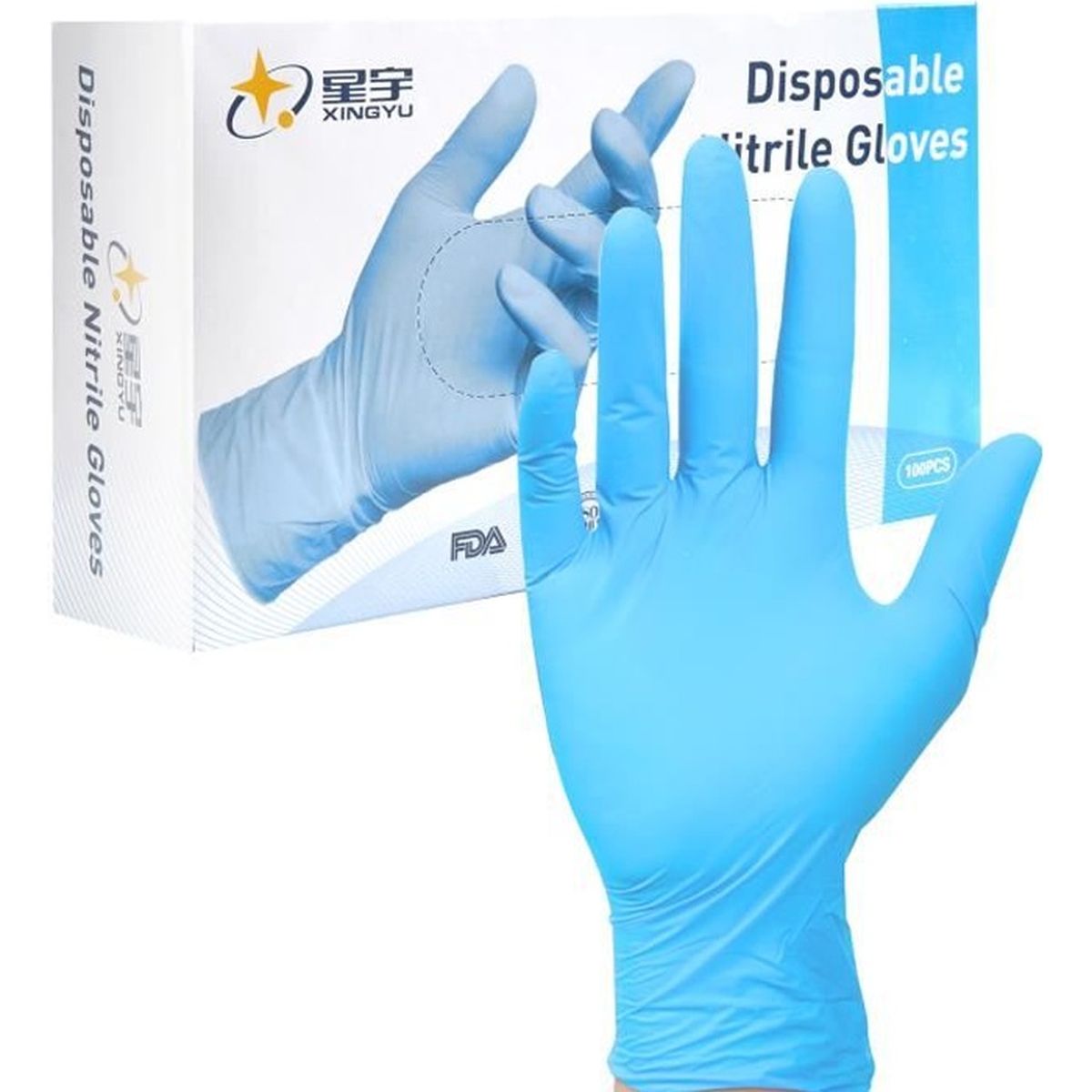 Gants jetables contact alimentaire