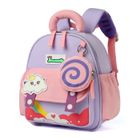 IHABOR Sac à Dos Enfant 2-6 ans Dessin Animé Animalier 3D Mini Sacs D'école Maternelle Cartable Garçons et Filles Primaire (Sucette)