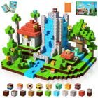 OEM Bloc Magnetique 150Pcs, Construction 3D, Jeu de Construction Magnétique,Jouets pour Garçons,Jouets pour Filles-Tribu de la Jungle