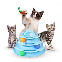 Jeu interactif pour chats Mobiclinic Stimulation sensorielle Compact Activité physique Conception de la tour Catplay
