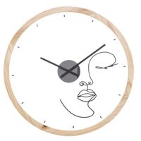 Horloge Visage & Corps "Mily" Diamètre 45 cm Atmosphera - Couleur: Visage
