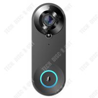 TD® Interphone vidéo sans fil intelligent sonnette HD vision nocturne surveillance intelligente vidéo sonnette électronique antivol