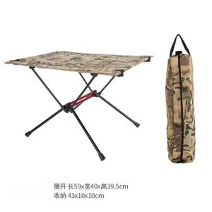 CHAISE DE CAMPING Camouflage - Table de camping pliante ultralégère, Table de tasse à eau portable, Bureau étanche en nylon, Ta