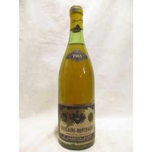 VIN BLANC chassagne-montrachet hasenklever blanc 1964 - bour