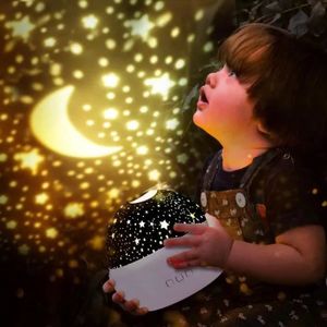 VEILLEUSE BÉBÉ Projecteur rotatif ciel étoilé TD® 360°rotatif Lumières colorées Cadeau pour enfants