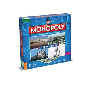 JEU SOCIÉTÉ - PLATEAU Monopoly Lyon Métropole 2015 - Jeu de société - WI