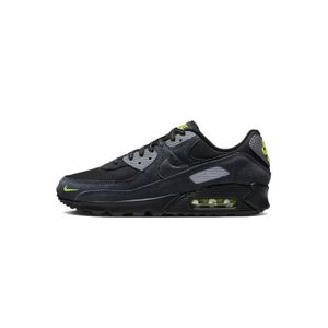 BASKET Baskets Nike Air Max 90 - Homme - Noir - Lacets - Synthétique